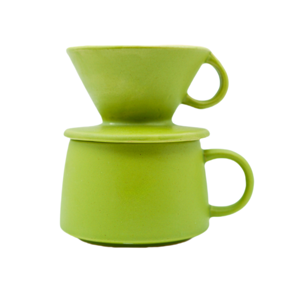 Ceramic Pour Over Coffee Maker Kit - Image 3
