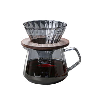 V60 Pour Over Coffee Maker Kit (Grey)