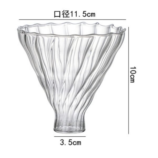 V60 Pour Over Coffee Maker Kit (Clear Glass) - Image 7