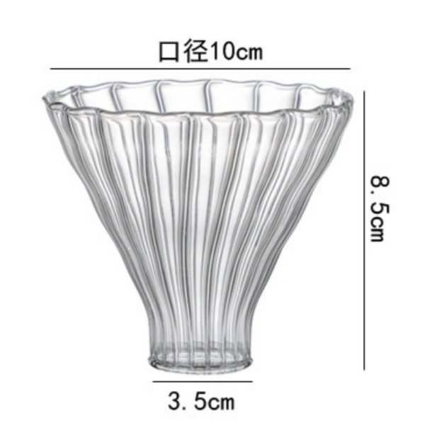 V60 Pour Over Coffee Maker Kit (Clear Glass) - Image 3