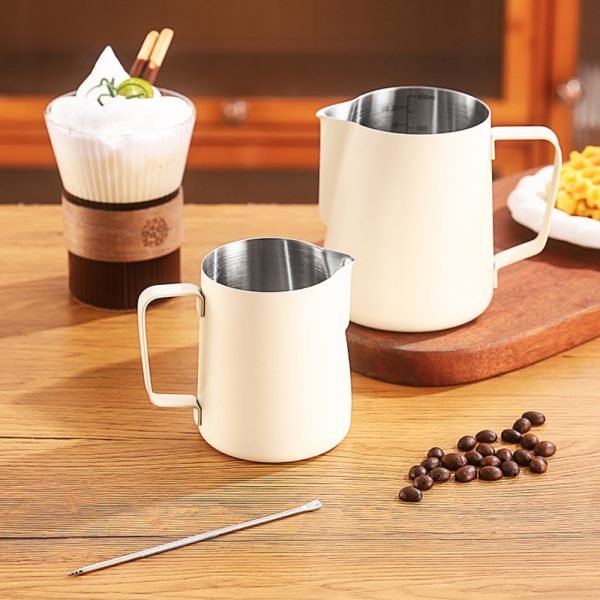 Stainless Steel Milk Jug with Scale - Image 8