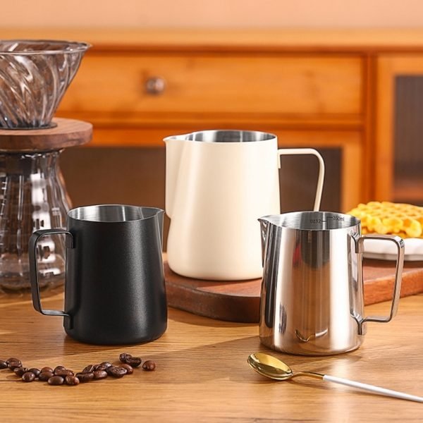 Stainless Steel Milk Jug with Scale - Image 10