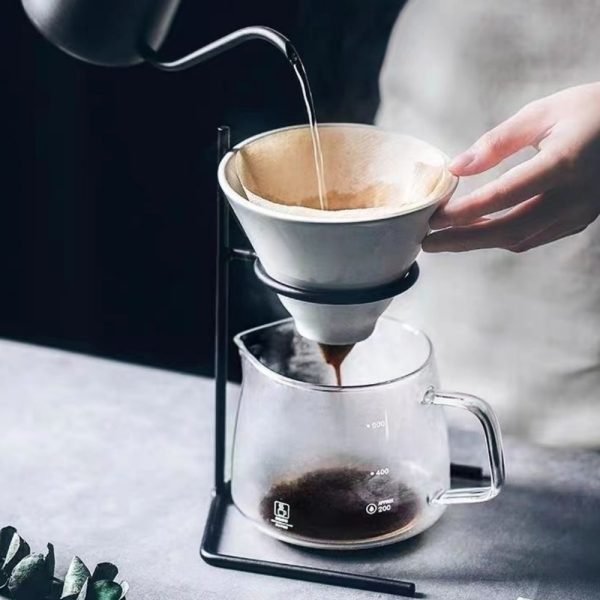 Pour Over Coffee Metal Dripper Stand (Upright) - Image 3