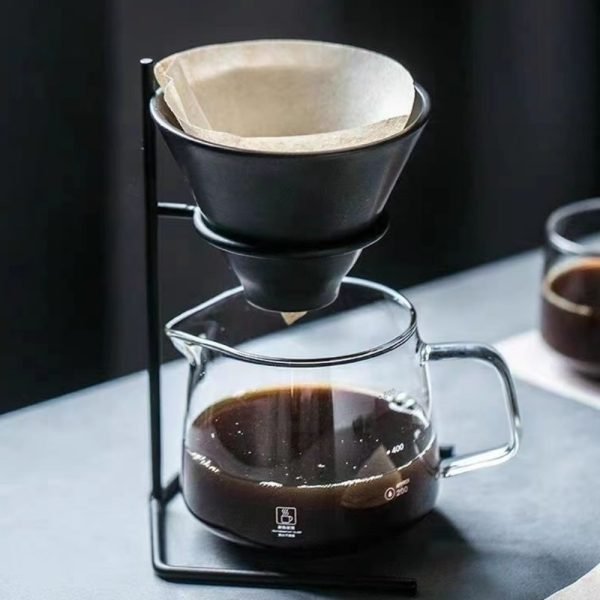 Pour Over Coffee Metal Dripper Stand (Upright) - Image 4
