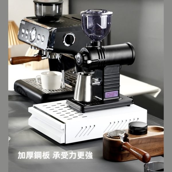 Stainless Steel Large Capacity Drawer Type Coffee Knock Box - Image 5