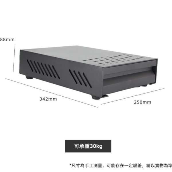 Stainless Steel Large Capacity Drawer Type Coffee Knock Box - Image 8