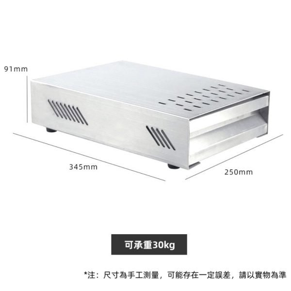 Stainless Steel Large Capacity Drawer Type Coffee Knock Box - Image 2