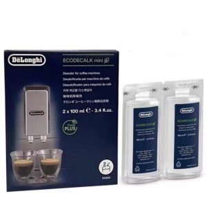 De'Longhi - DLSC200 EcoDecalk Mini Coffee Machine Descaler 100ml x 2