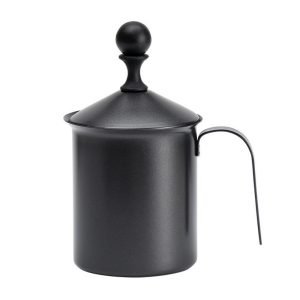 304 Stainless Steel Teflon Double Layer Manual Milk Frother