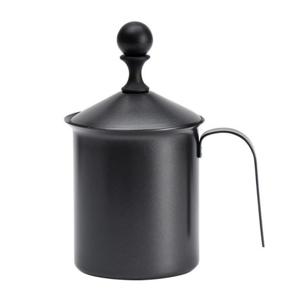 304 Stainless Steel Teflon Double Layer Manual Milk Frother