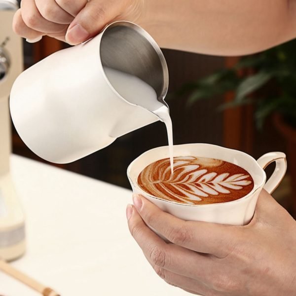 Stainless Steel Crane Mouth Design Milk Jug - Image 5