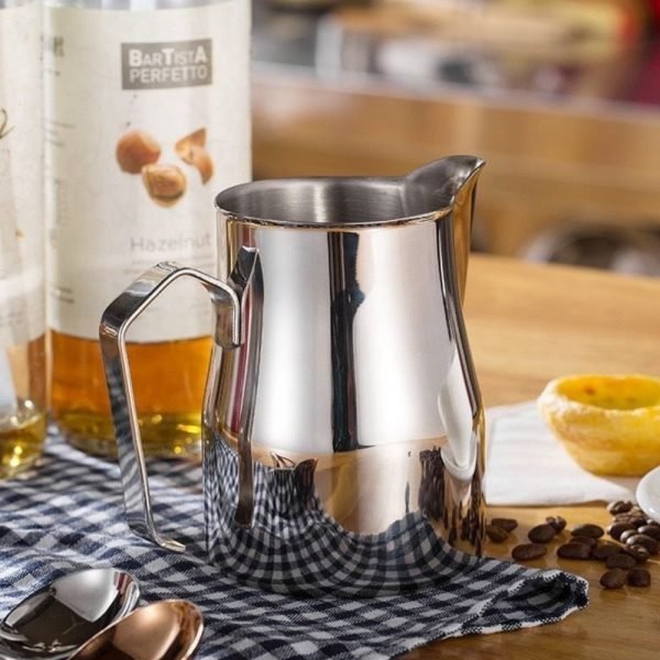 Stainless Steel Crane Mouth Design Milk Jug - Image 14
