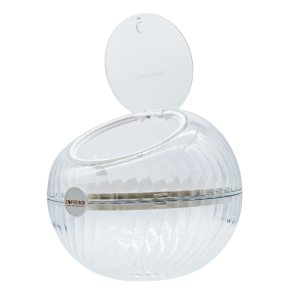 One-Click Open Large Capacity Espresso Capsule Storage Container