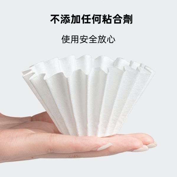 Hand Drip Pour Over Wave Filter Paper (50 Sheets/Box) - Serves 1-2 People - Image 6
