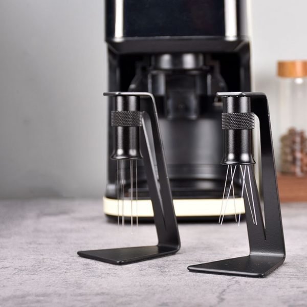 Espresso WDT Distribution Tool Coffee Grounds Stirrer (Adjustable with Base) - Image 3